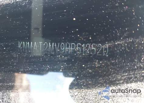 2017 Nissan Rogue Sv z USA, uszkodzony, nr VIN KNMAT2MV9HP512520